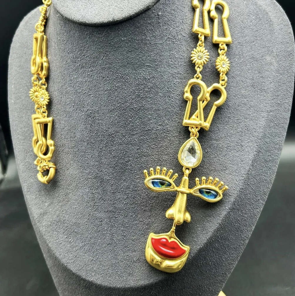 Picasso Muse Pendant Necklace