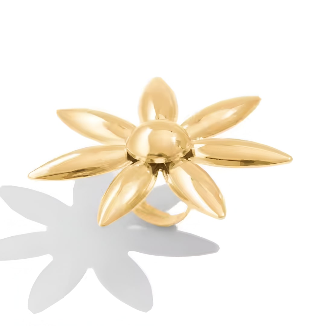Golden Bloom Ring