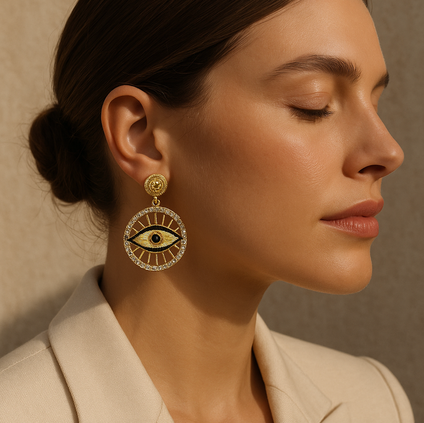 Eyeconic earrings