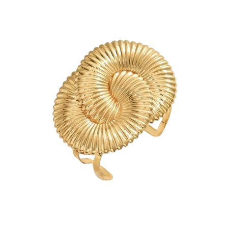 Spiral Statement Cuff
