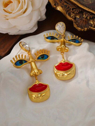 Picasso Muse Drop Earrings