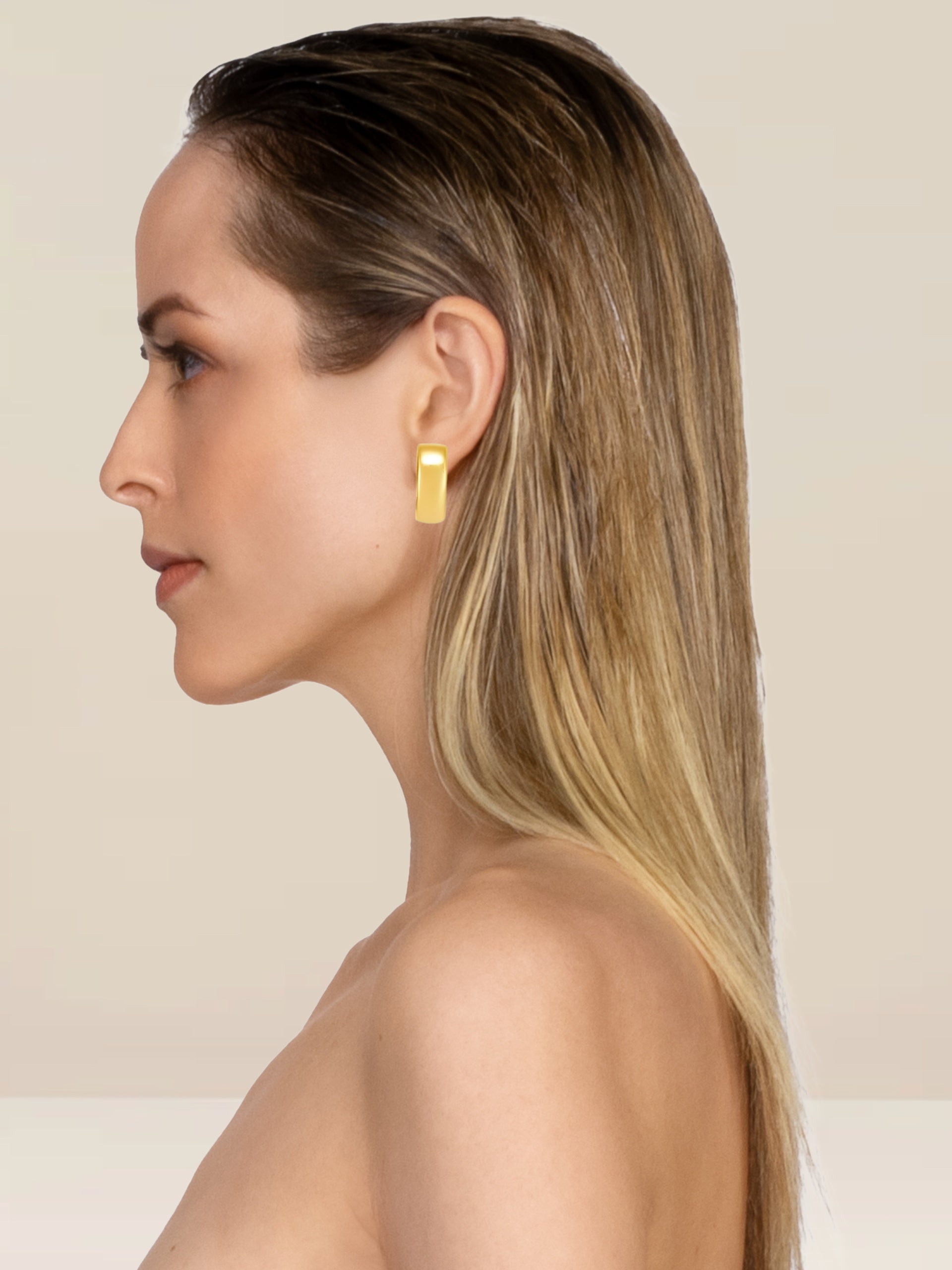 Gold Statement Earrings