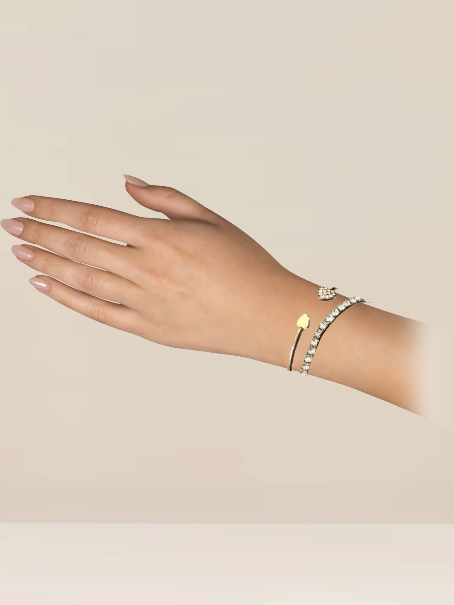 Gold Double Bracelet Combo