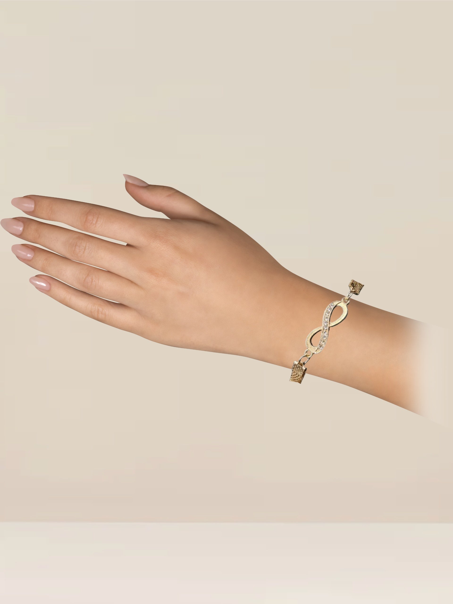 Infinity Golden Bracelet