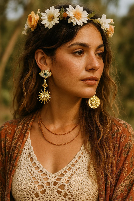 Cosmic Gaze Mismatch Earrings