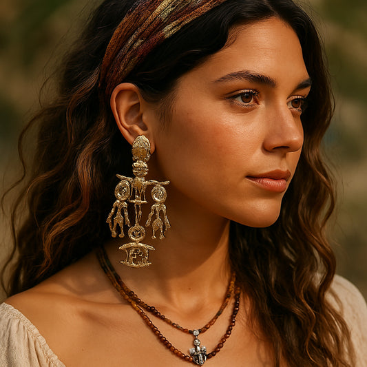 Celestial Drop Earrings