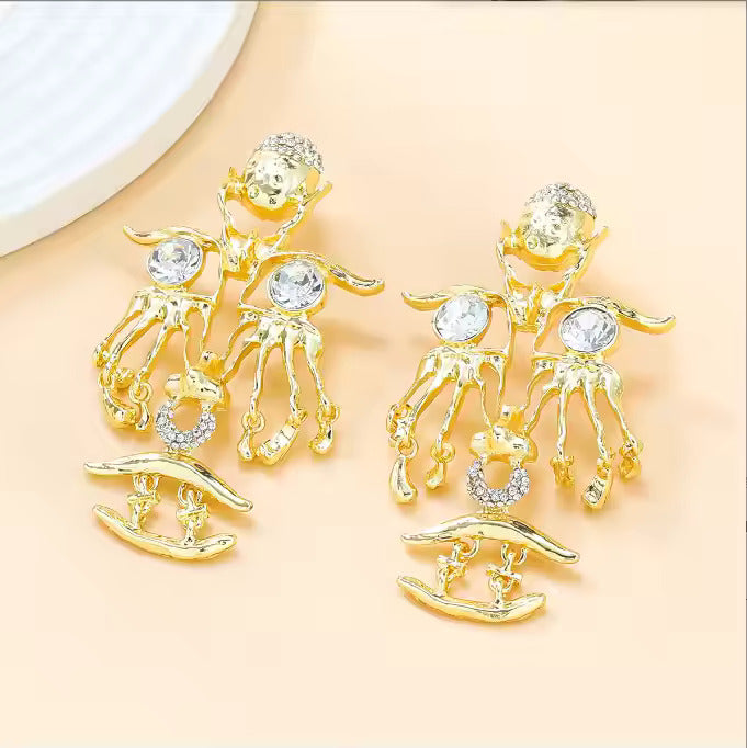 Celestial Drop Earrings