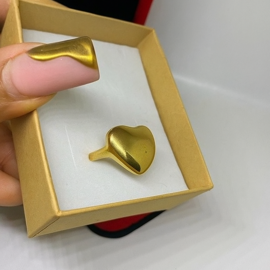 Chunky Heart Ring