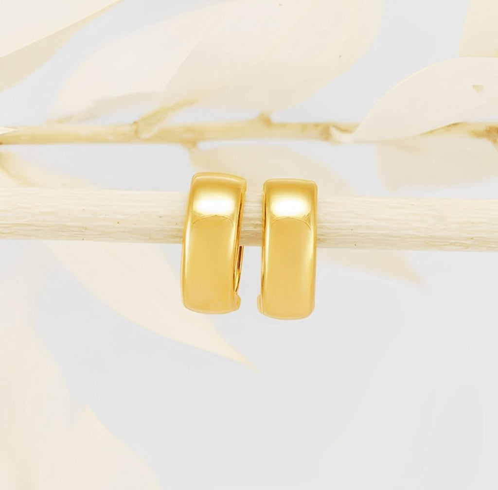 Gold Statement Earrings