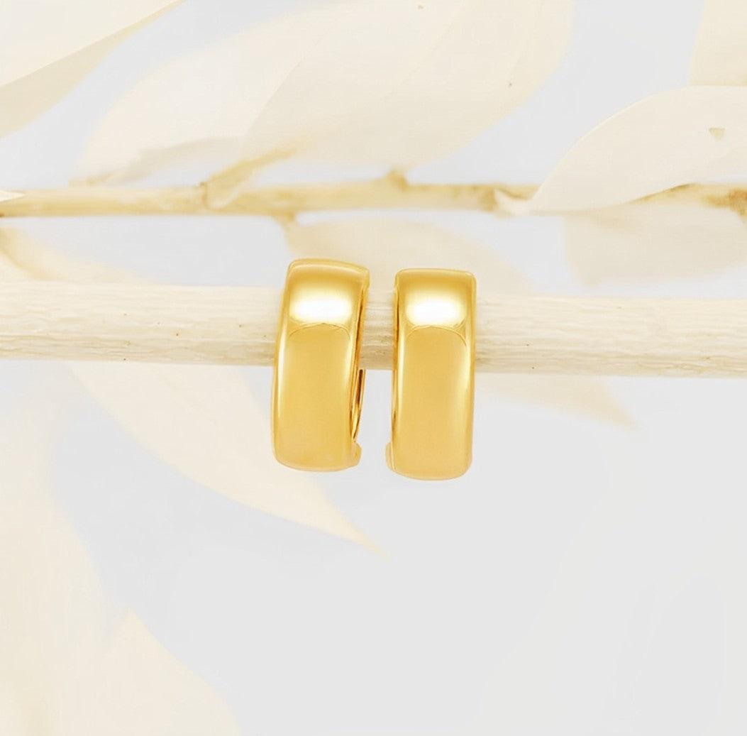 Gold Statement Earrings
