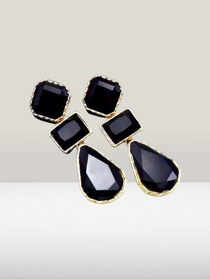 Midnight Statement Earrings