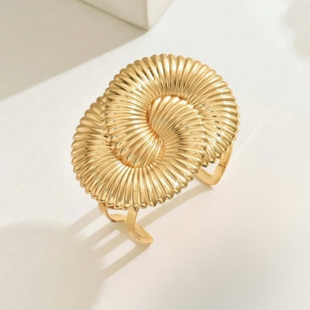 Spiral Statement Cuff