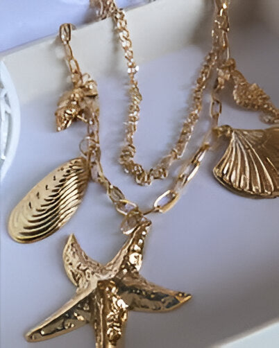 Leher Charms Chain